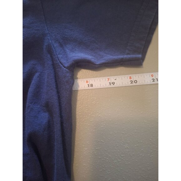 Marvel Mens Captain America Shield Graphic T-Shirt Navy Blue Medium Streetwear - Picture 6 of 7